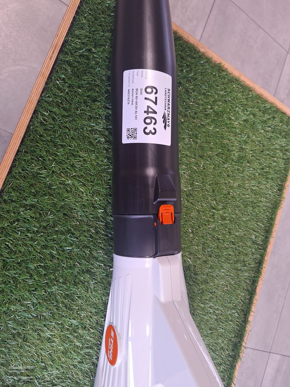 Rasenmäher des Typs Stihl BGA 60+AK30+AL101, Neumaschine in Aurolzmünster (Bild 6)