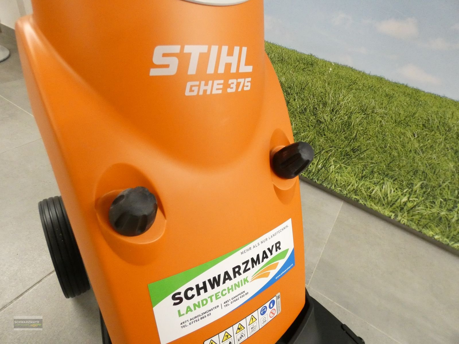 Rasenmäher of the type Stihl GHE 375.0 Häcksler, Neumaschine in Aurolzmünster (Picture 15)