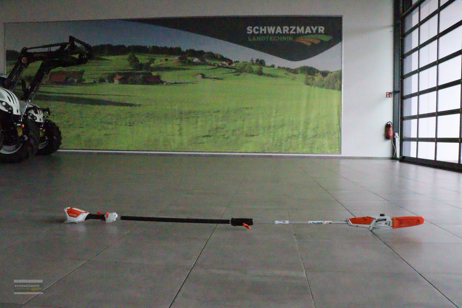 Rasenmäher Türe ait Stihl HTA 50+AK20+AL101, Neumaschine içinde Gampern (resim 1)