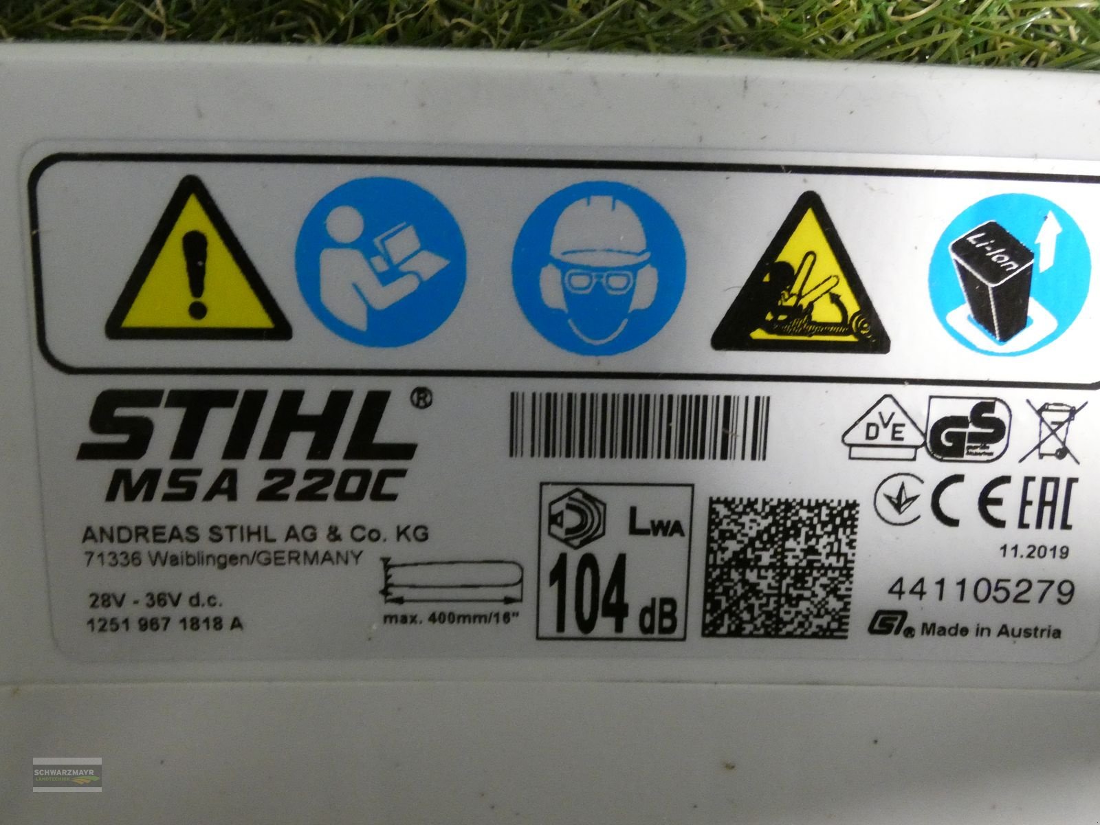 Rasenmäher typu Stihl MSA 220 C-B, Neumaschine v Aurolzmünster (Obrázek 11)