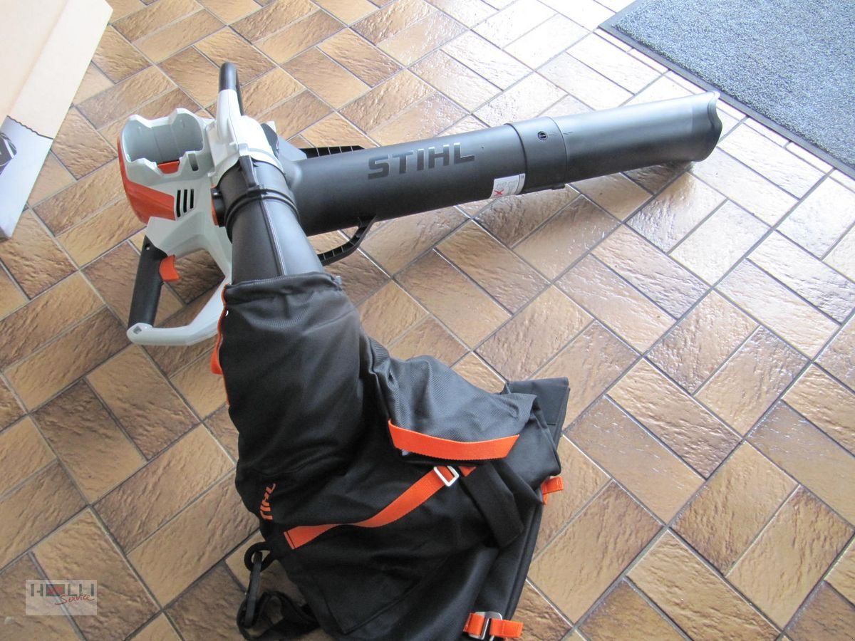 Rasenmäher Türe ait Stihl Saughäcksler SHA 140, Neumaschine içinde Niederneukirchen (resim 3)