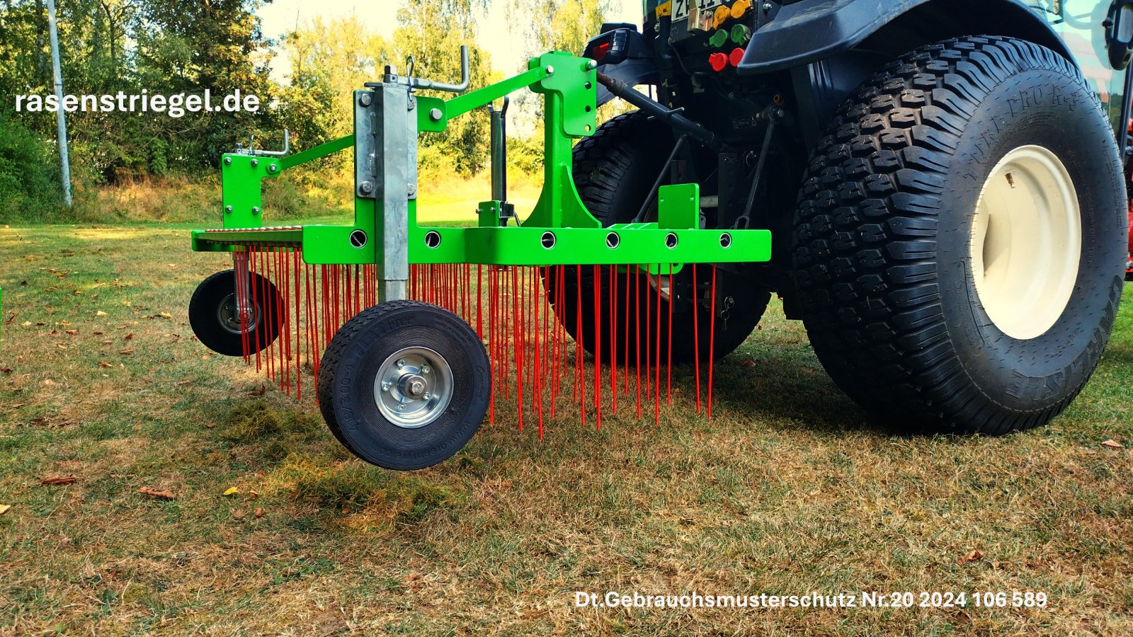 Rasenstriegel des Typs rasenstriegel.de RS2006, Neumaschine in Bad Staffelstein (Bild 3)
