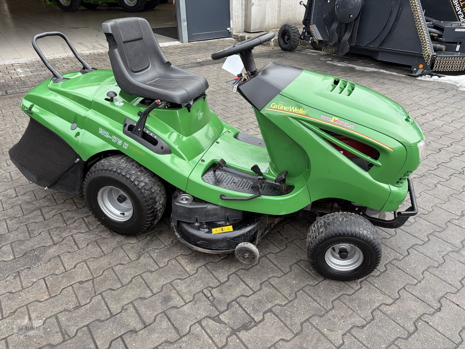 Rasentraktor typu Alko Grüne Welle 102-175H, Gebrauchtmaschine w Burgkirchen (Zdjęcie 7)