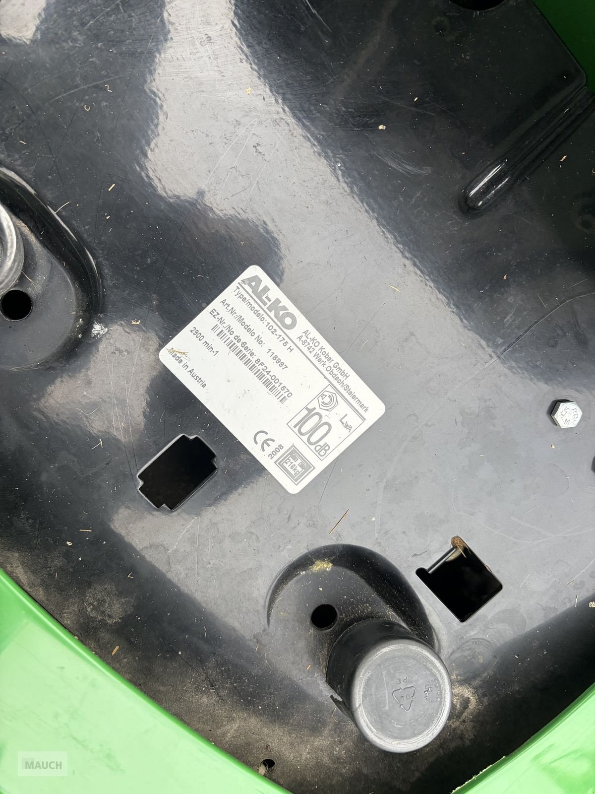Rasentraktor typu Alko Grüne Welle 102-175H, Gebrauchtmaschine w Burgkirchen (Zdjęcie 15)