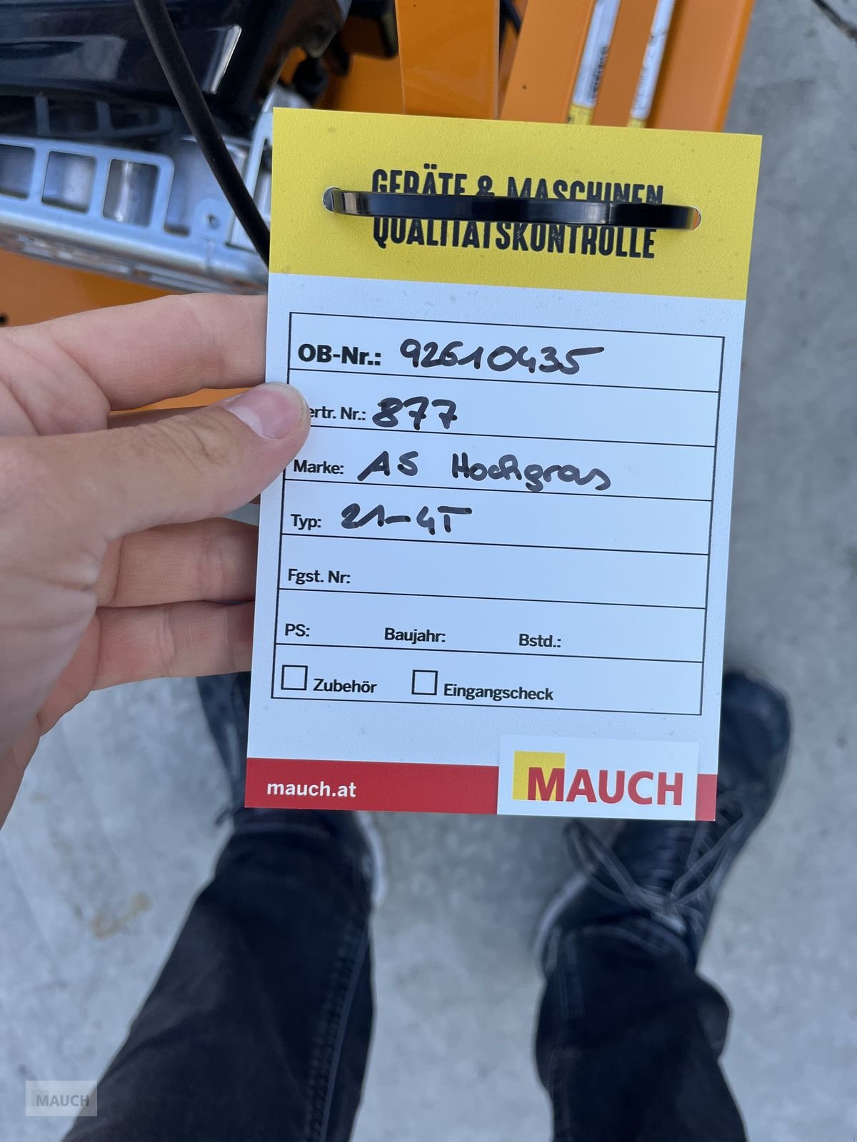 Rasentraktor типа AS-Motor Hochgrasmäher 21-4T Neuwertig, Gebrauchtmaschine в Burgkirchen (Фотография 12)