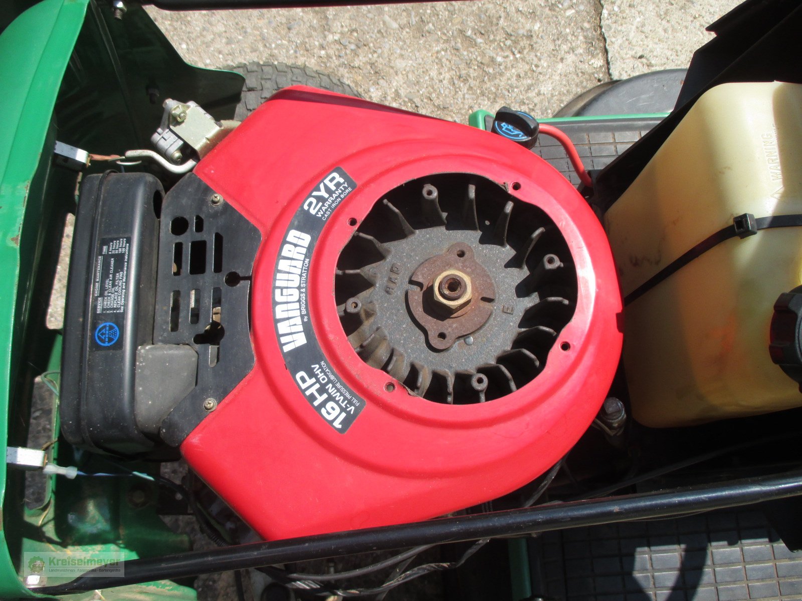 Rasentraktor des Typs Brill 102-16 RTH 2 Zylinder wie vom Kunden, Gebrauchtmaschine in Feuchtwangen (Bild 4)