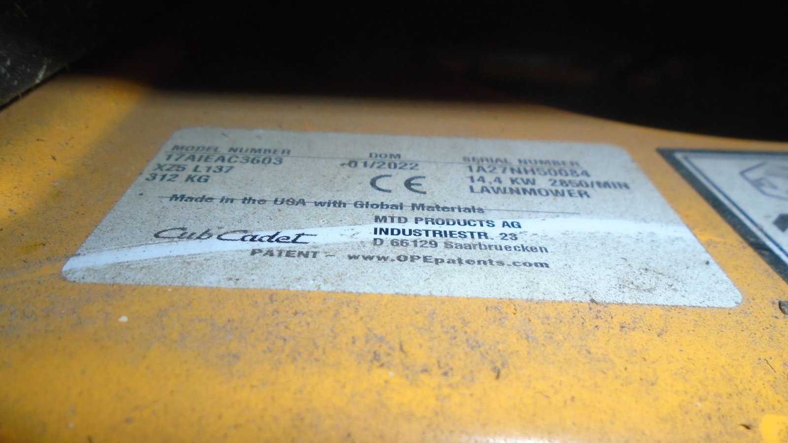 Rasentraktor typu Cub Cadet XZ5 L137, Gebrauchtmaschine v Viborg (Obrázek 6)