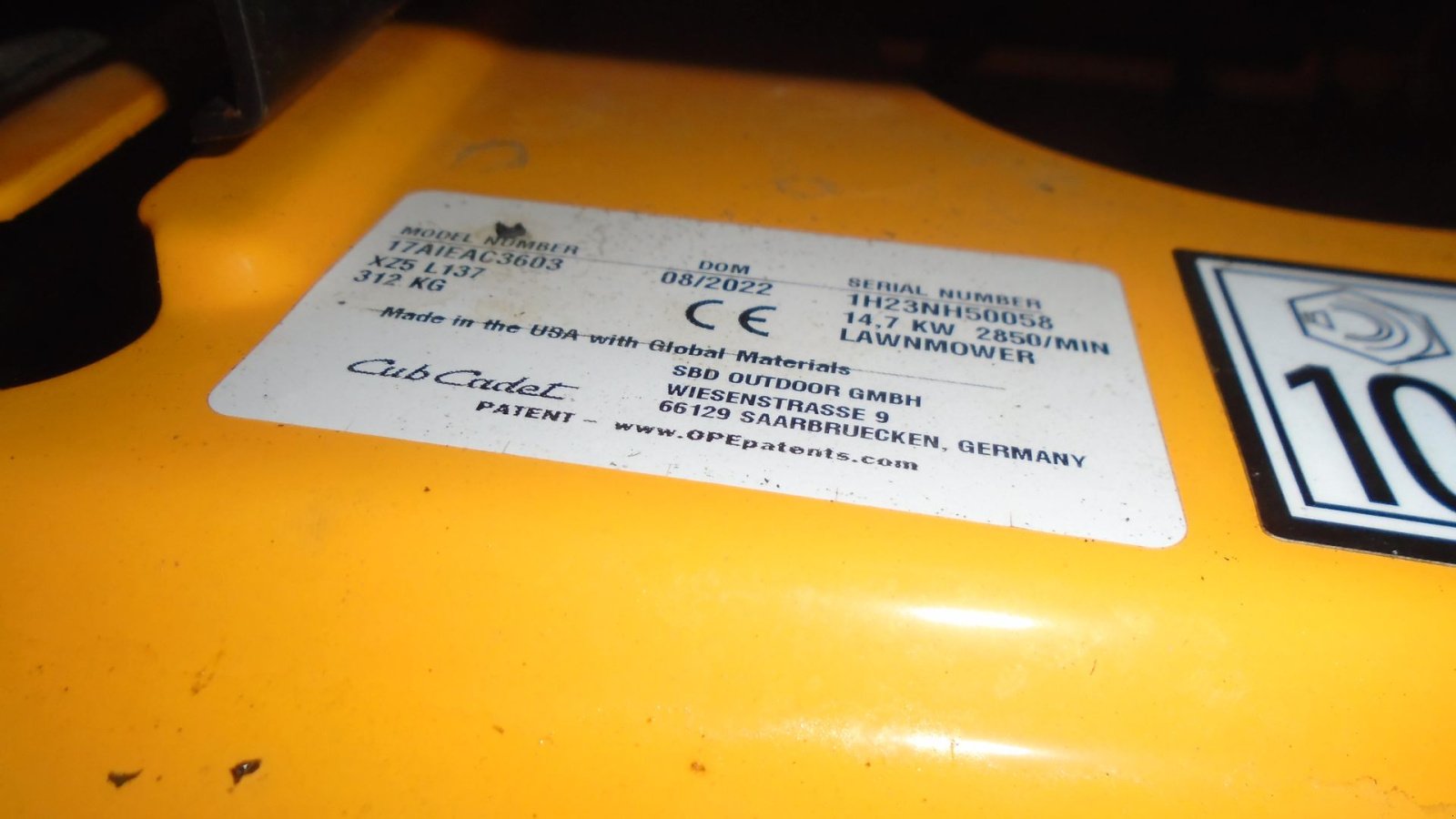 Rasentraktor типа Cub Cadet XZ5 L137, Gebrauchtmaschine в Viborg (Фотография 6)