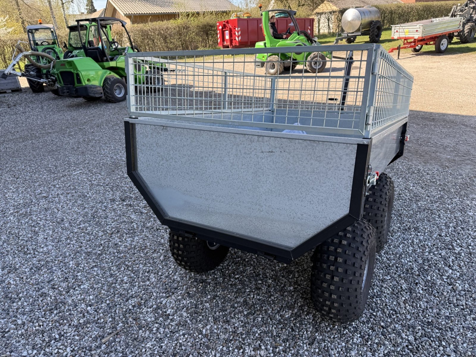 Rasentraktor типа Eco ATV Tipvogn, Gebrauchtmaschine в Roskilde (Фотография 6)