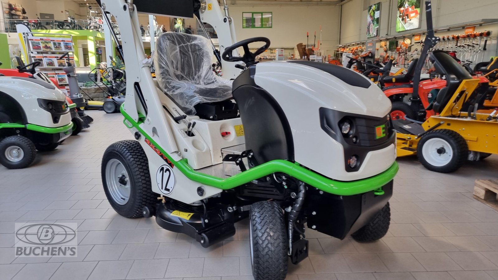 Rasentraktor des Typs Etesia Buffalo BVHPX Allrad, Neumaschine in Olpe (Bild 4)