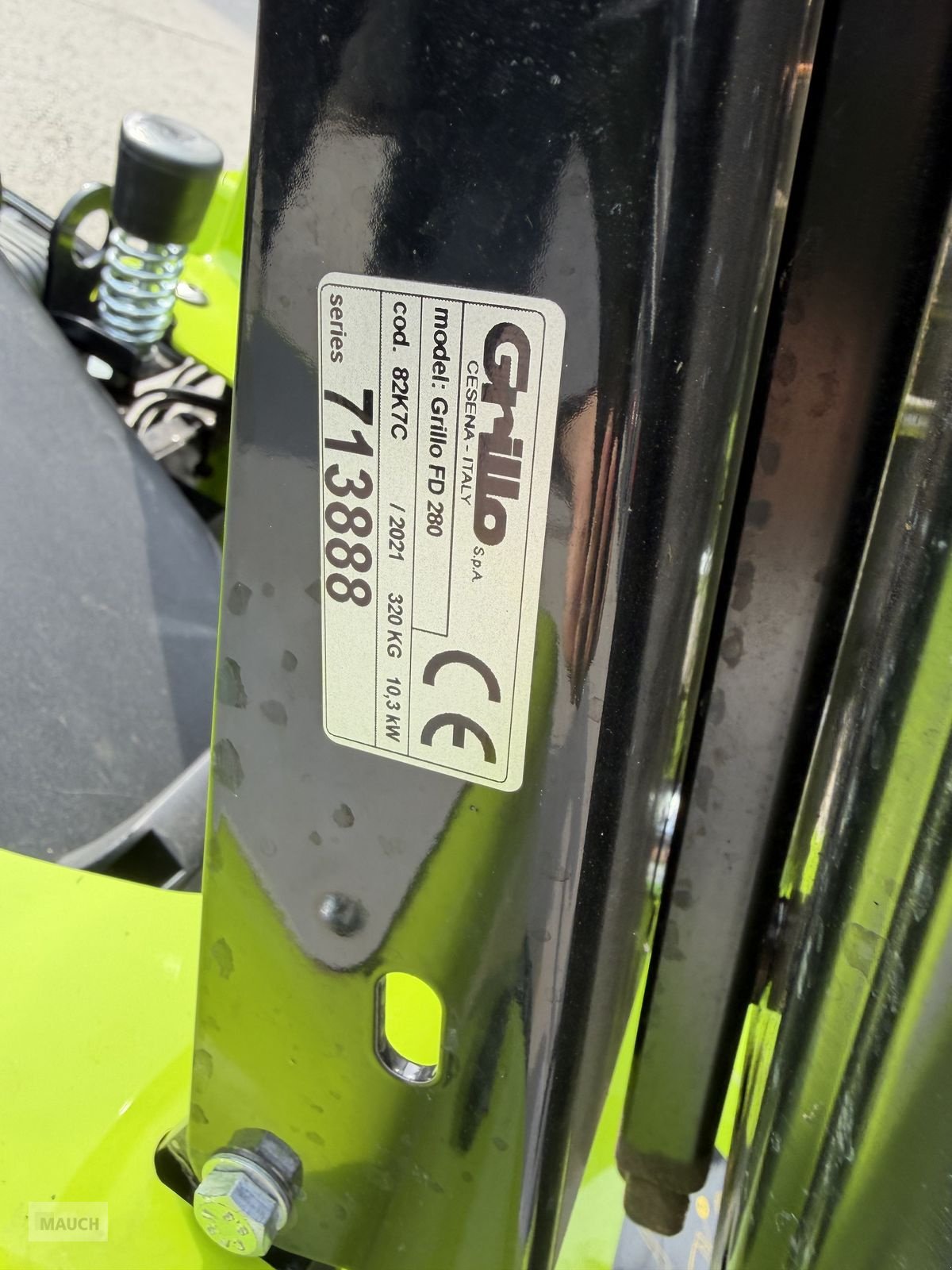 Rasentraktor za tip Grillo FD 280 ca. 50h, Gebrauchtmaschine u Burgkirchen (Slika 17)