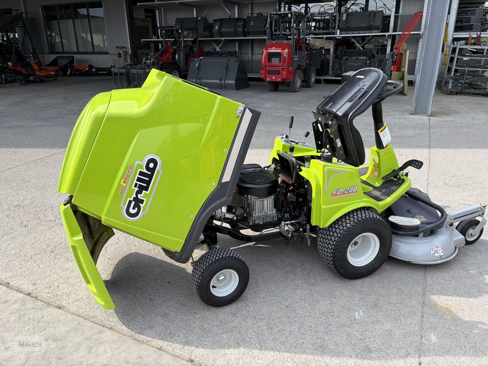 Rasentraktor za tip Grillo FD 280 ca. 50h, Gebrauchtmaschine u Burgkirchen (Slika 18)