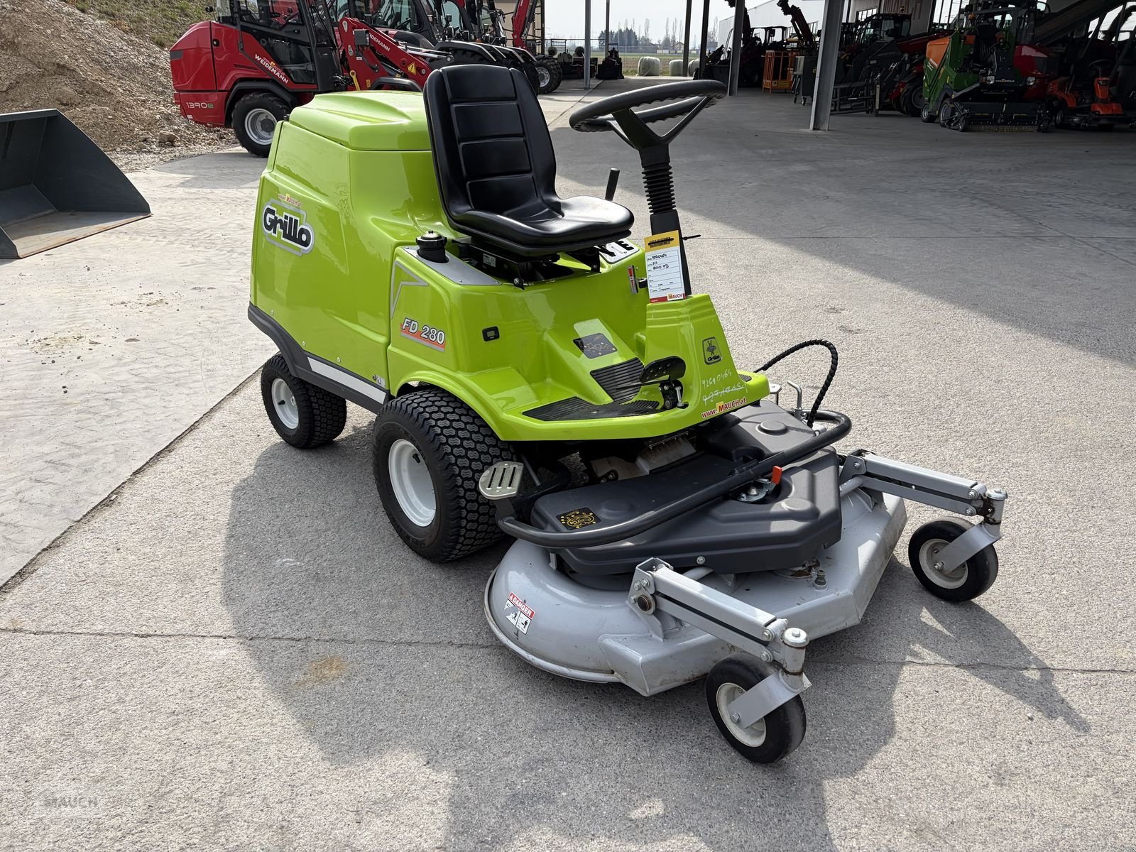 Rasentraktor za tip Grillo FD 280 ca. 50h, Gebrauchtmaschine u Burgkirchen (Slika 10)