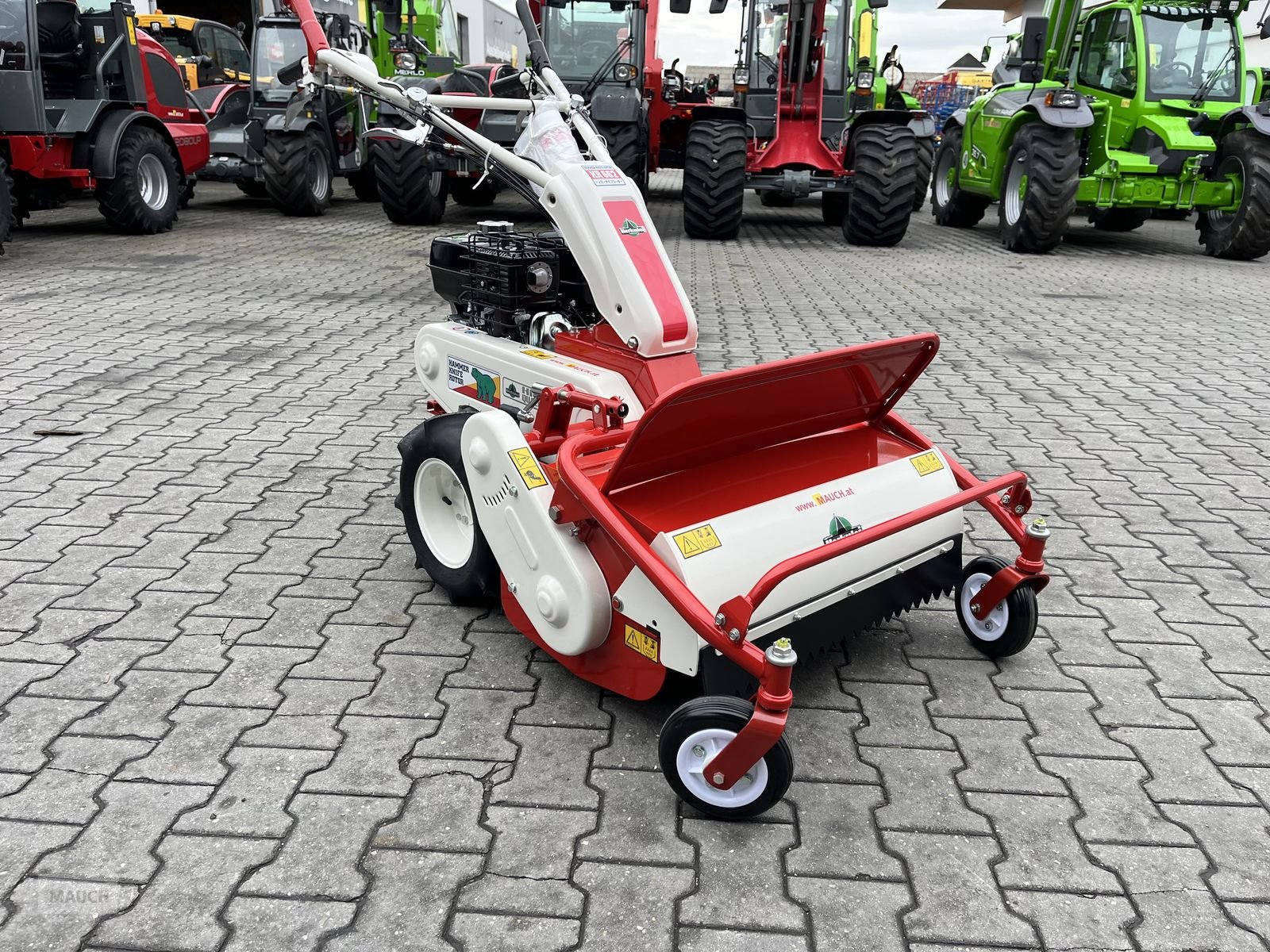 Rasentraktor a típus Herkules Hochgrasmäher HR 662H Schlegelmäher, Neumaschine ekkor: Burgkirchen (Kép 2)