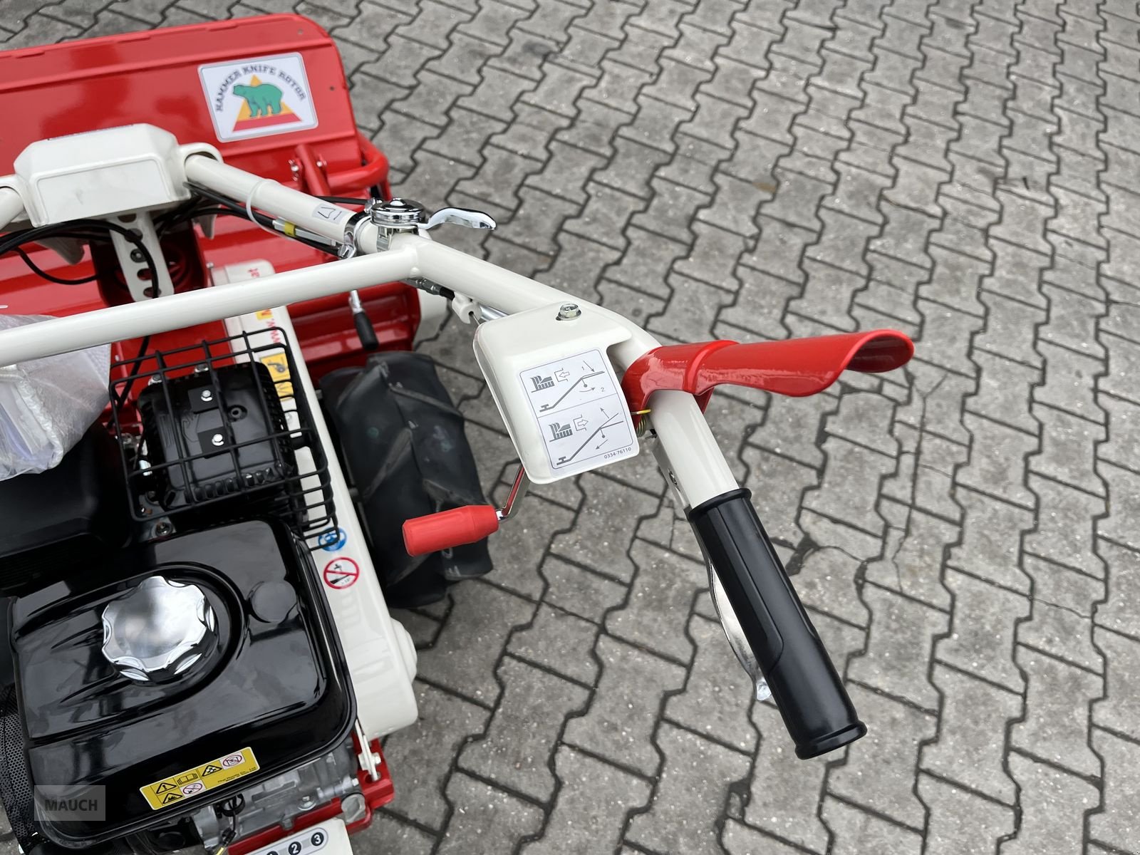 Rasentraktor a típus Herkules Hochgrasmäher HR 662H Schlegelmäher, Neumaschine ekkor: Burgkirchen (Kép 8)