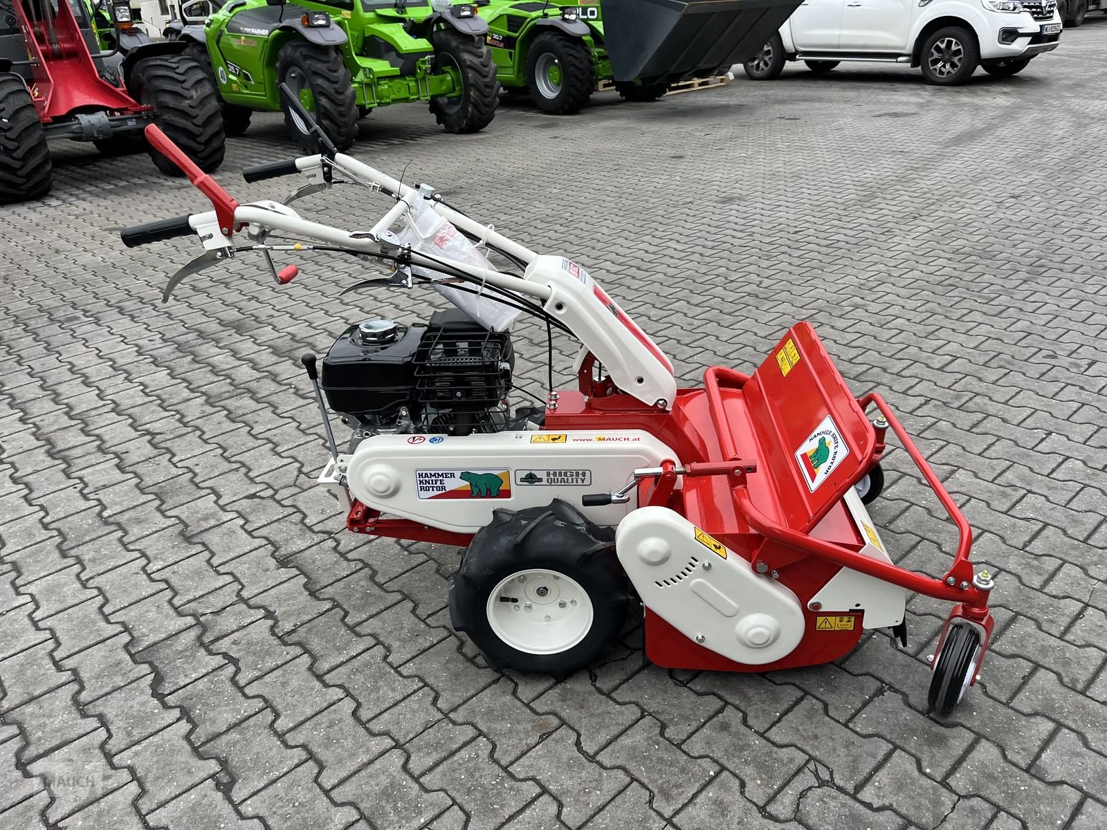 Rasentraktor a típus Herkules Hochgrasmäher HR 662H Schlegelmäher, Neumaschine ekkor: Burgkirchen (Kép 14)