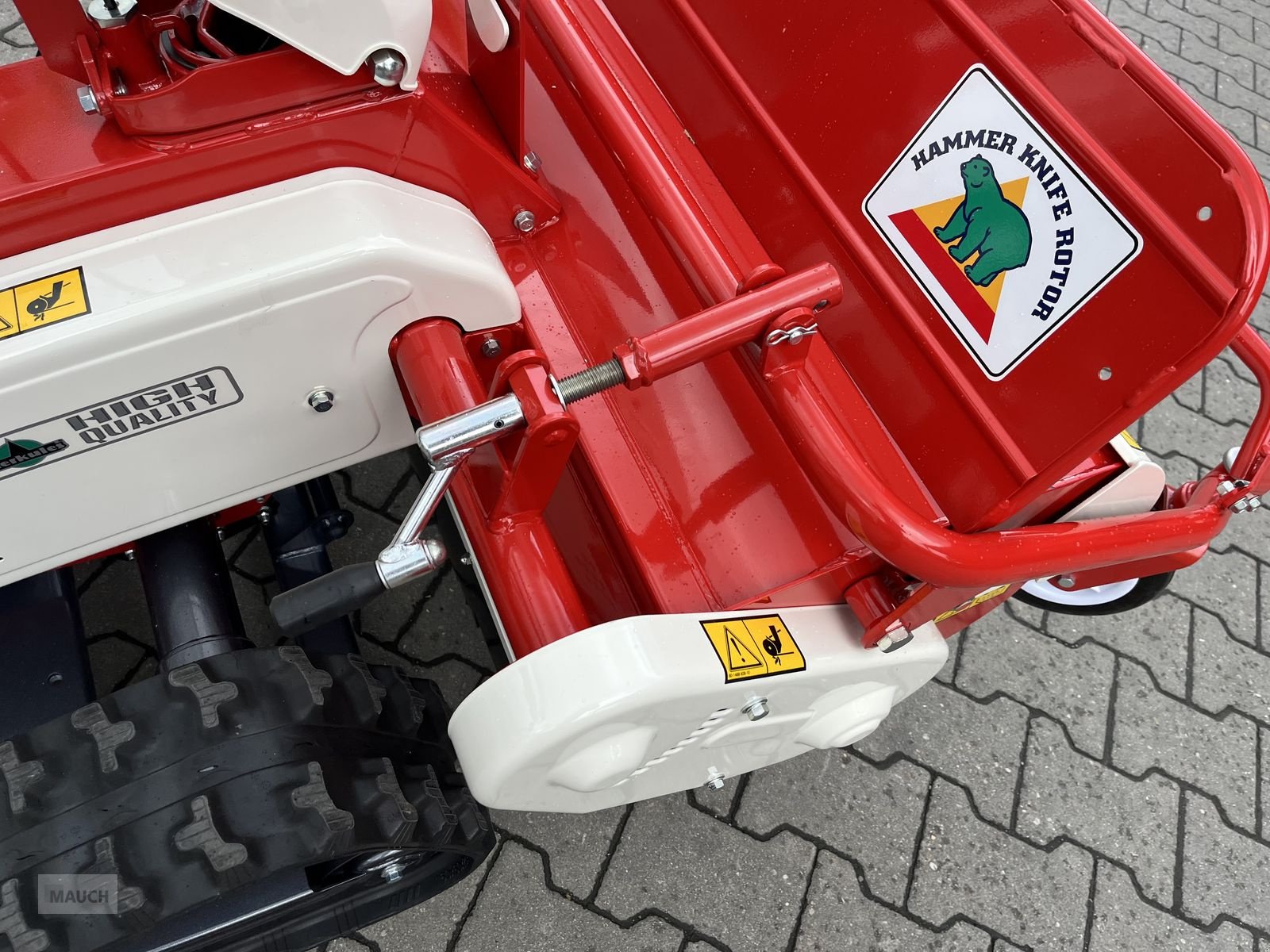 Rasentraktor a típus Herkules Hochgrasmäher HRC 813 H Schlegelmäher, Neumaschine ekkor: Burgkirchen (Kép 9)