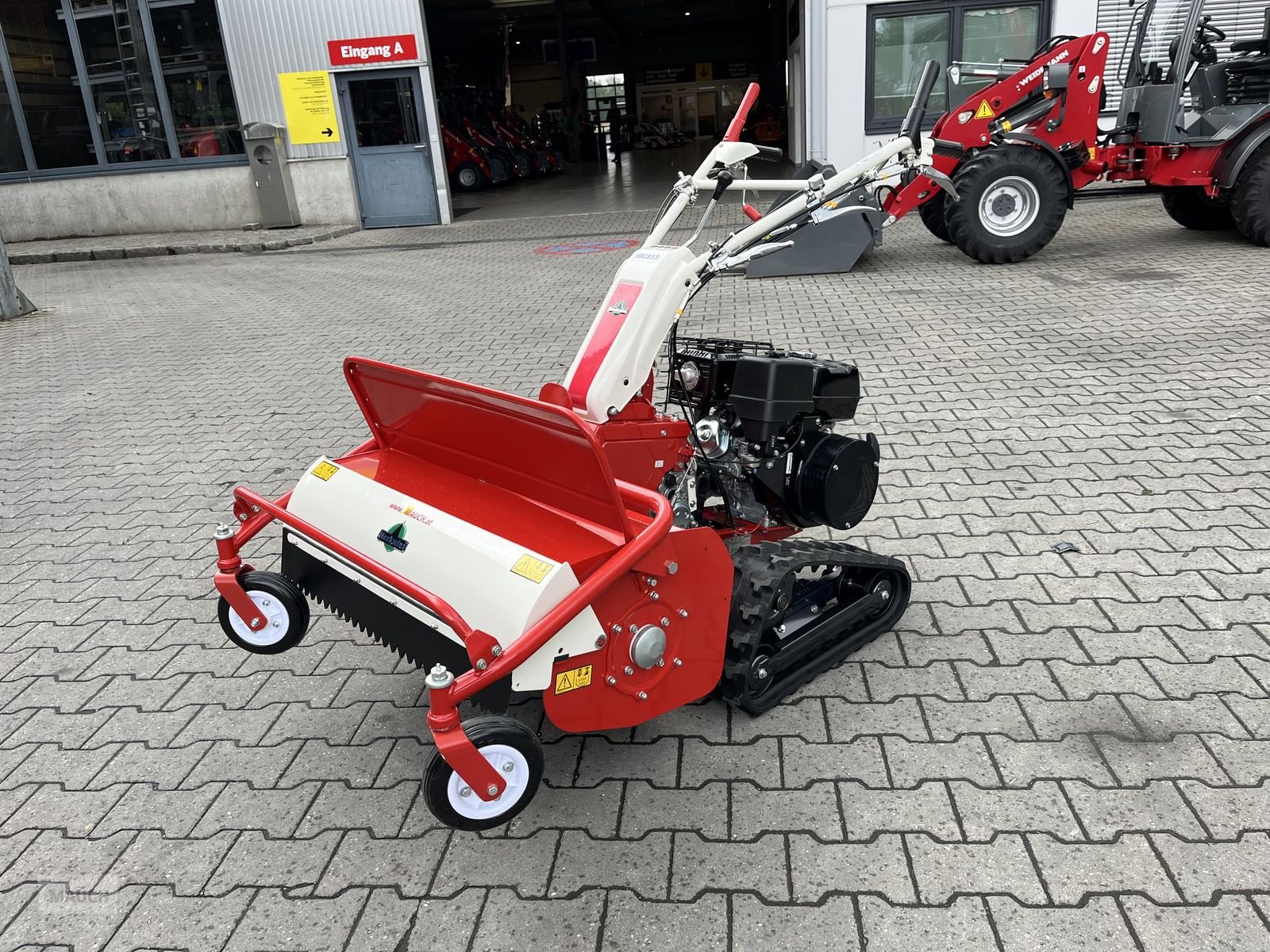 Rasentraktor a típus Herkules Hochgrasmäher HRC 813 H Schlegelmäher, Neumaschine ekkor: Burgkirchen (Kép 15)