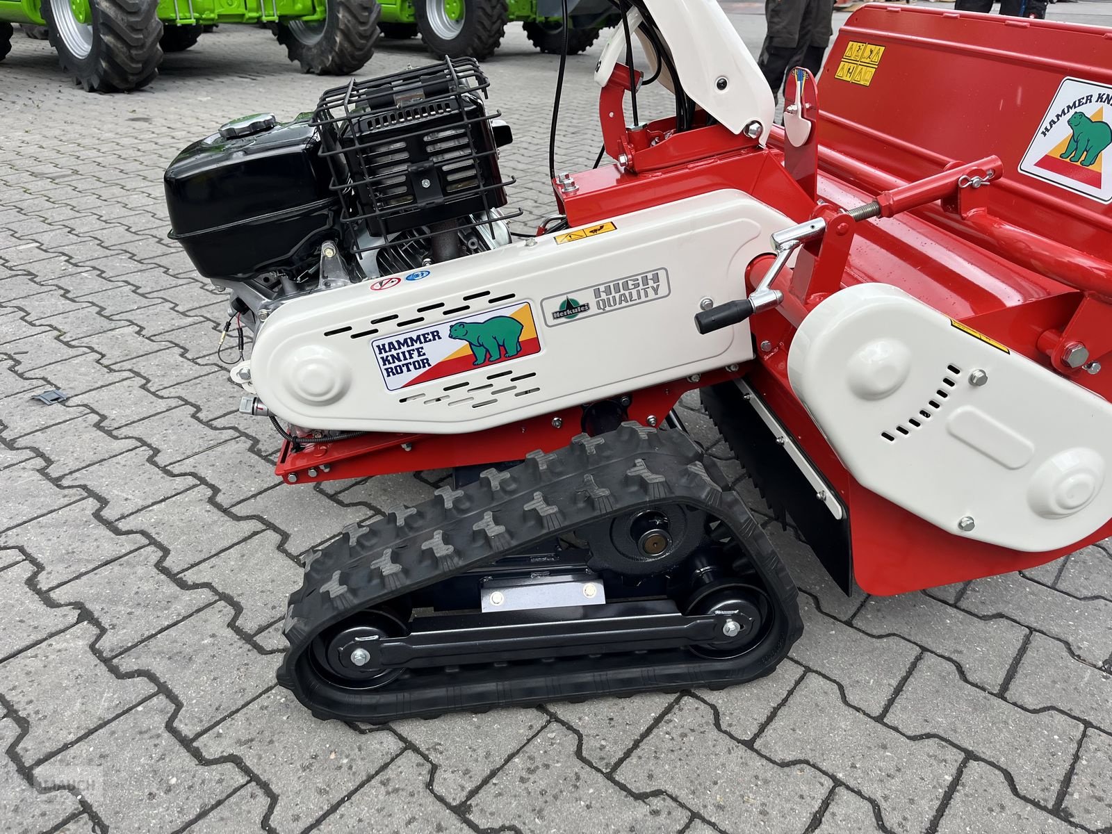 Rasentraktor a típus Herkules Hochgrasmäher HRC 813 H Schlegelmäher, Neumaschine ekkor: Burgkirchen (Kép 10)