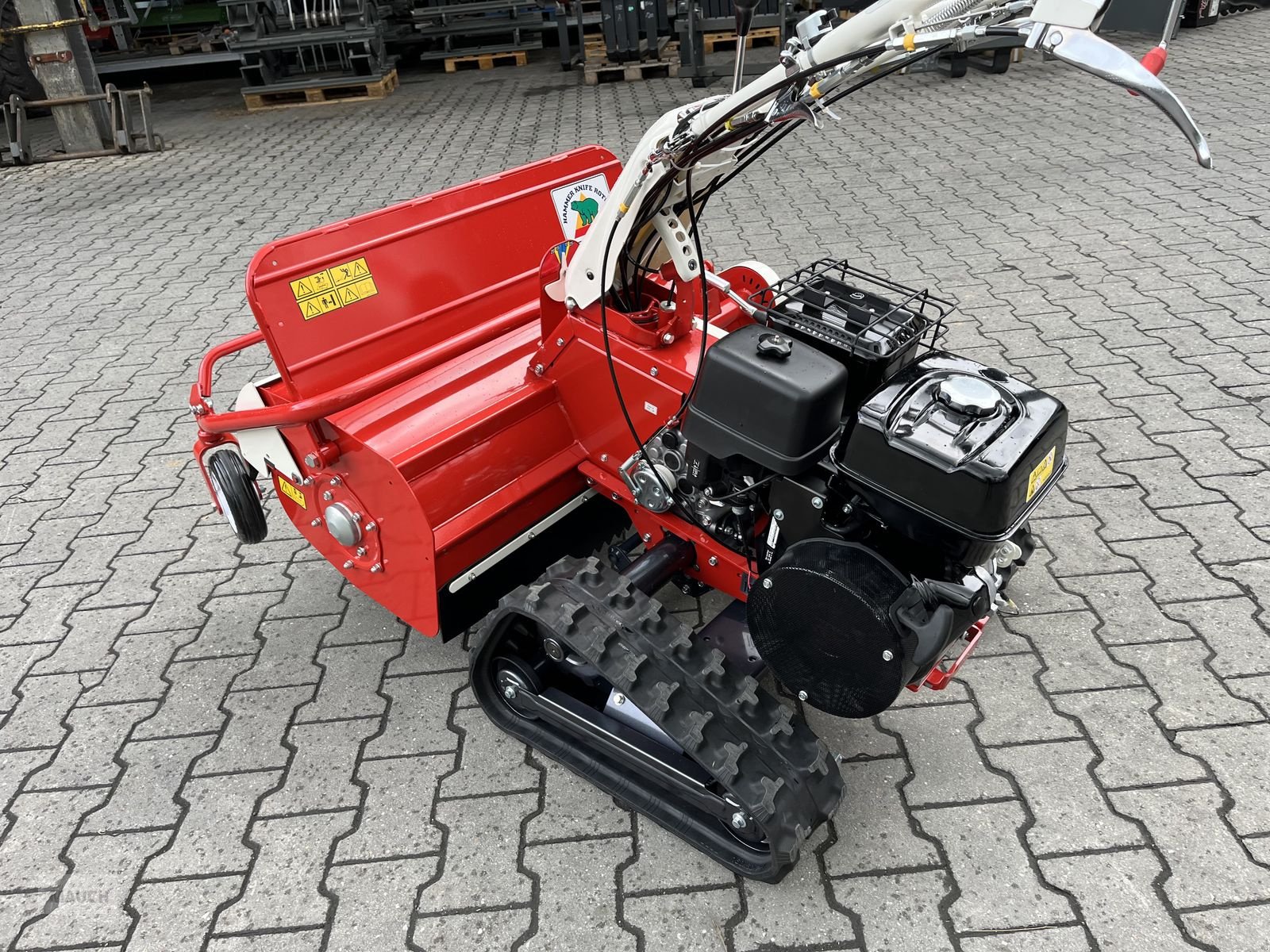 Rasentraktor a típus Herkules Hochgrasmäher HRC 813 H Schlegelmäher, Neumaschine ekkor: Burgkirchen (Kép 4)