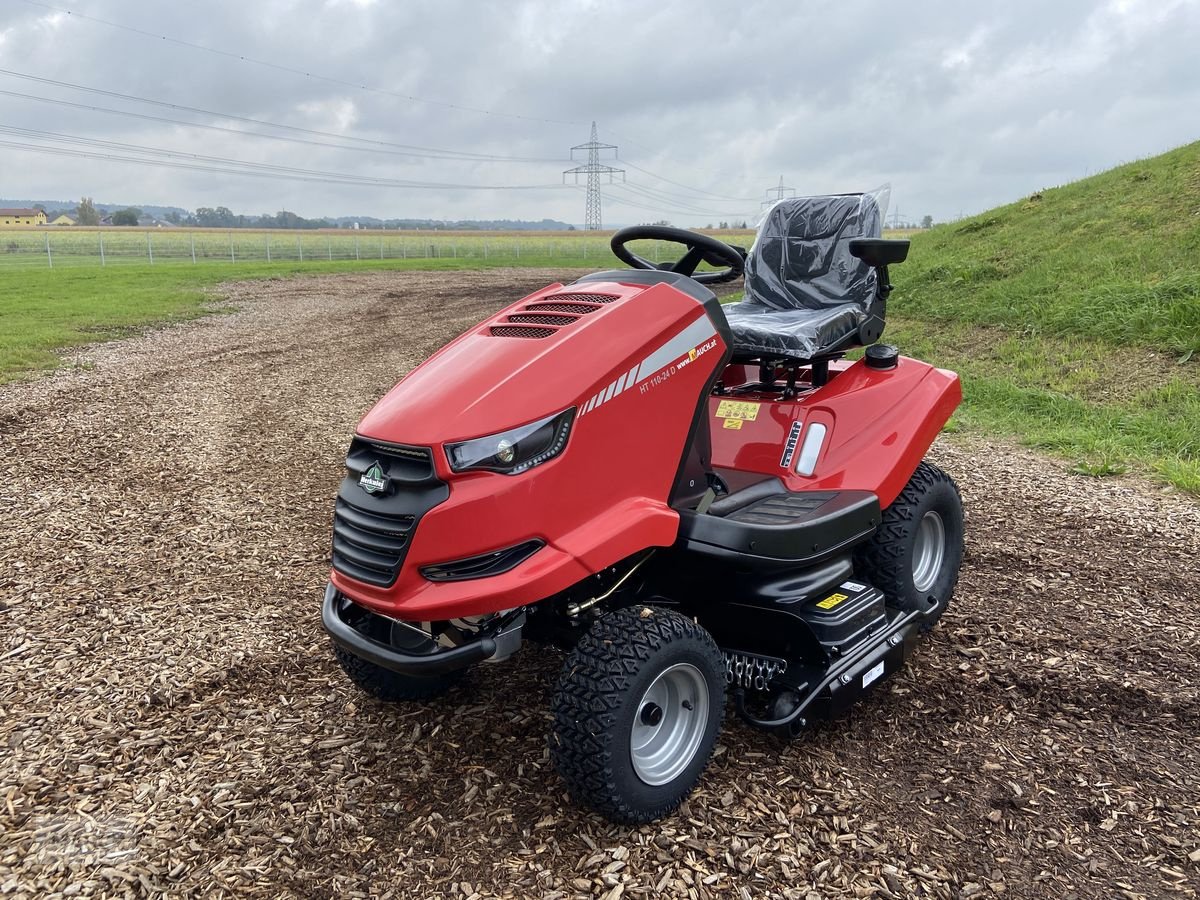 Rasentraktor des Typs Herkules HT 110 - 22D Hochgrasmäher, Neumaschine in Burgkirchen (Bild 4)