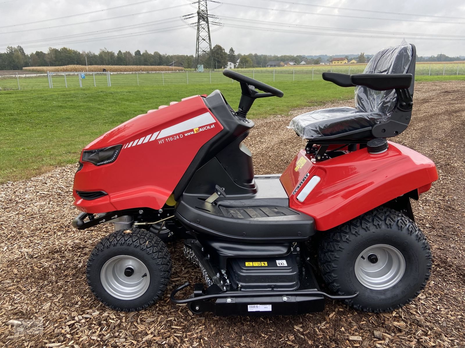 Rasentraktor типа Herkules HT110-22DH Hochgrasmäher, Gebrauchtmaschine в Burgkirchen (Фотография 5)