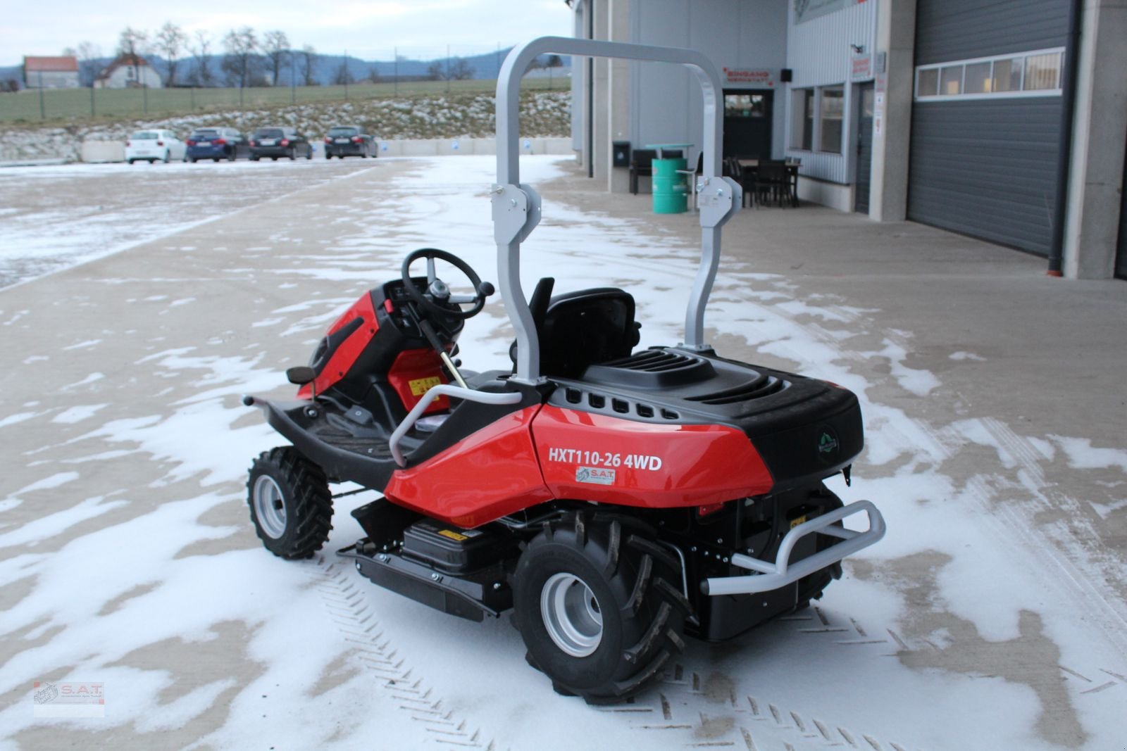 Rasentraktor typu Herkules HXT 110-4WD Allrad Hochgrasmäher, Neues Modell, Neumaschine v Eberschwang (Obrázek 7)