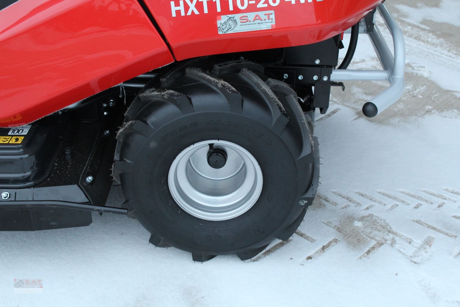 Rasentraktor typu Herkules HXT 110-4WD Allrad Hochgrasmäher, Neues Modell, Neumaschine v Eberschwang (Obrázek 10)