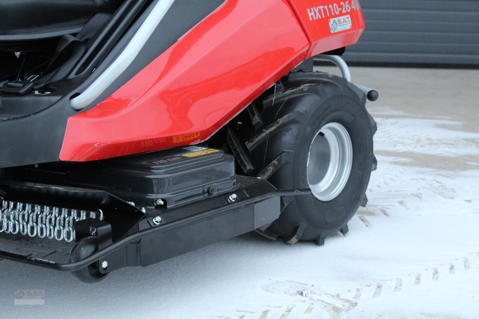 Rasentraktor typu Herkules HXT 110-4WD Allrad Hochgrasmäher, Neues Modell, Neumaschine v Eberschwang (Obrázek 21)