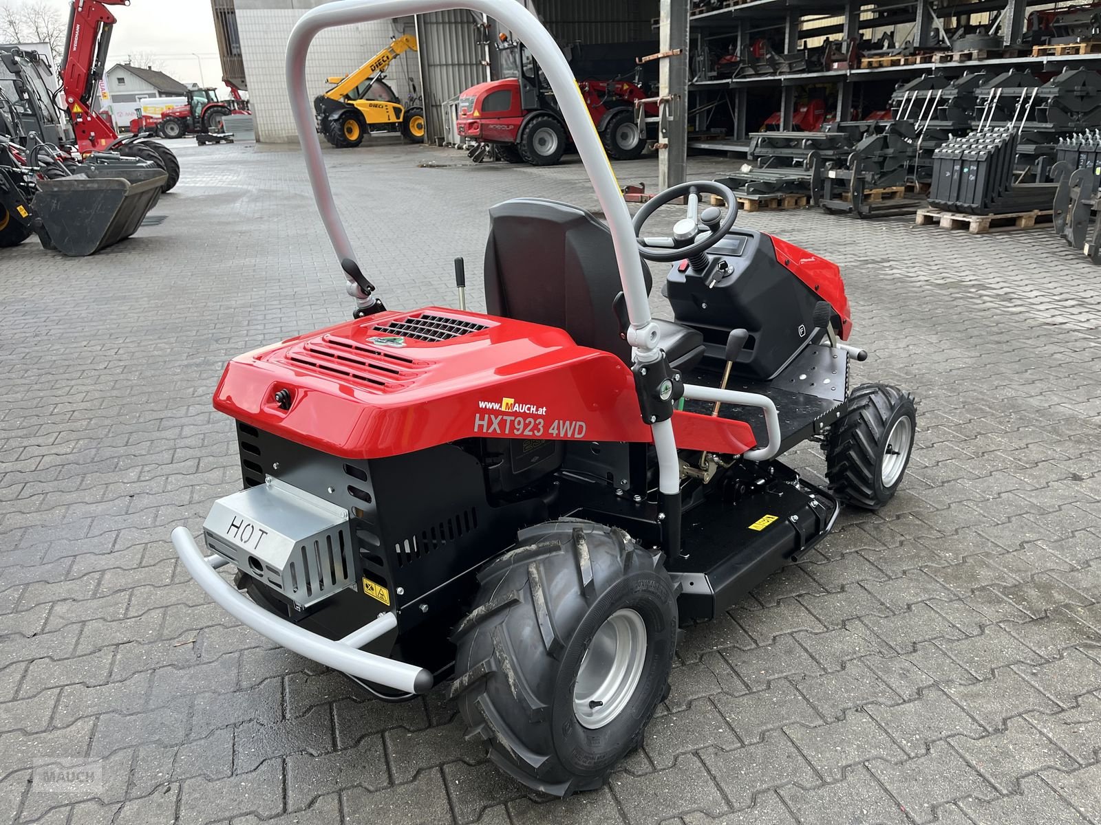 Rasentraktor tip Herkules HXT 923 Allrad Hochgrasmäher, Diff-Sperre, Neumaschine in Burgkirchen (Poză 17)