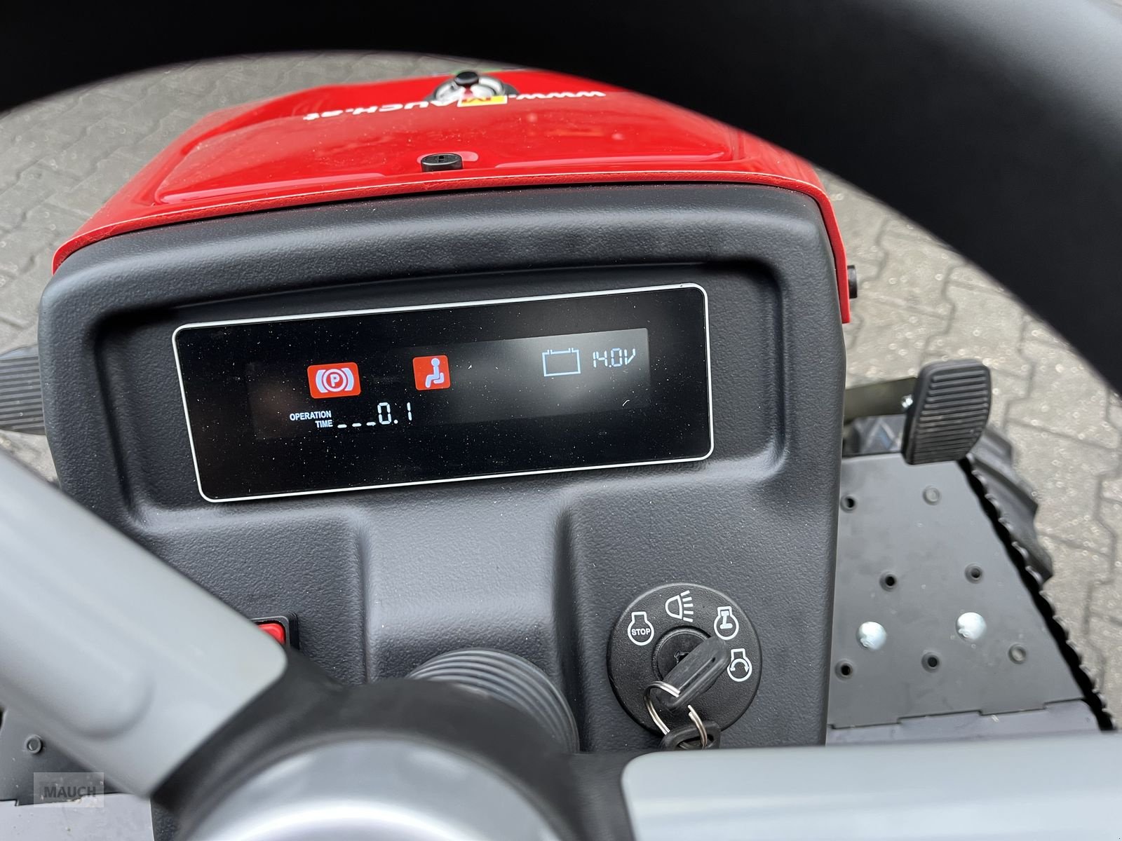 Rasentraktor tip Herkules HXT 923 Allrad Hochgrasmäher, Diff-Sperre, Neumaschine in Burgkirchen (Poză 10)