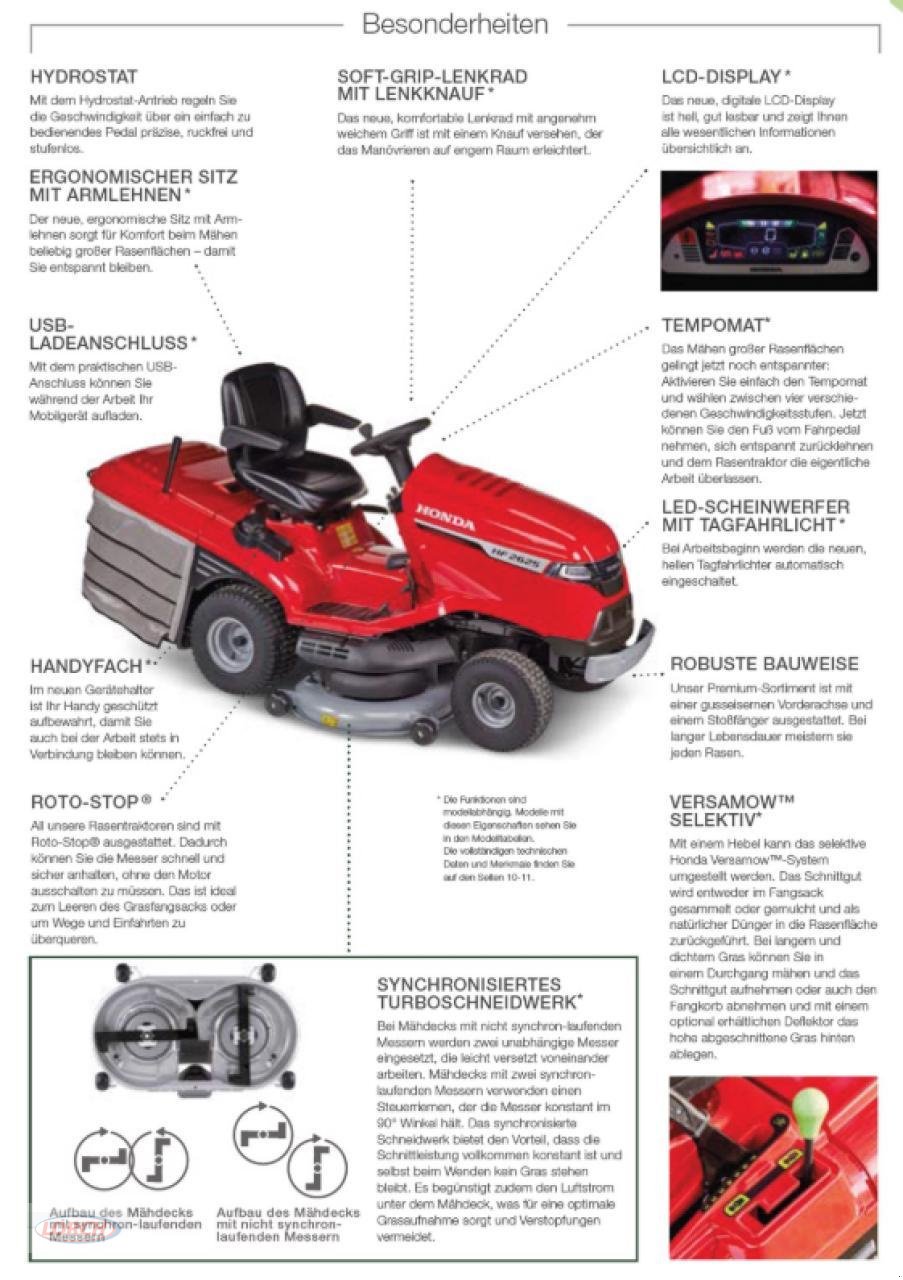 Rasentraktor tip Honda HF2317 HM, Neumaschine in Trochtelfingen (Poză 6)