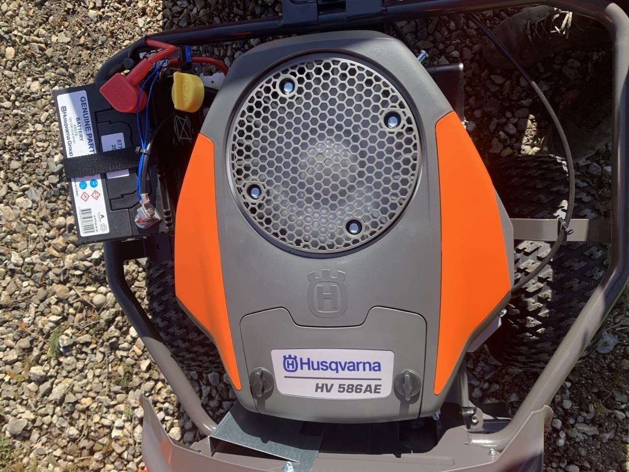 Rasentraktor des Typs Husqvarna 216T AWD, Gebrauchtmaschine in Jelling (Bild 4)