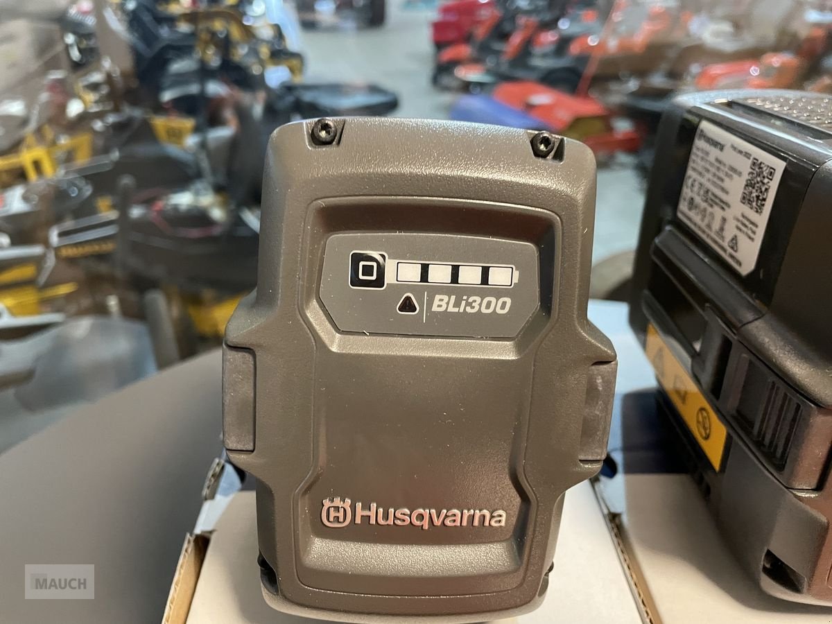 Rasentraktor des Typs Husqvarna Akku Set 2x BLI 300 & QC 500, Neumaschine in Burgkirchen (Bild 2)