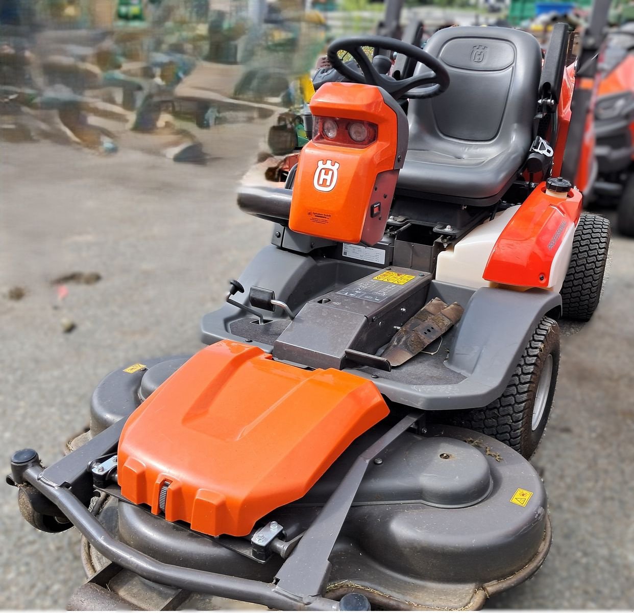 Rasentraktor des Typs Husqvarna Frontmäher Husqvarna Rider P524 EFI IntNr 12042, Gebrauchtmaschine in Strem (Bild 4)