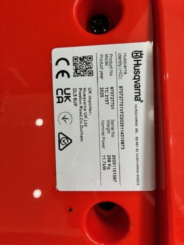 Rasentraktor typu Husqvarna Gartentraktor TC215T, Neumaschine v Göpfritz (Obrázek 5)