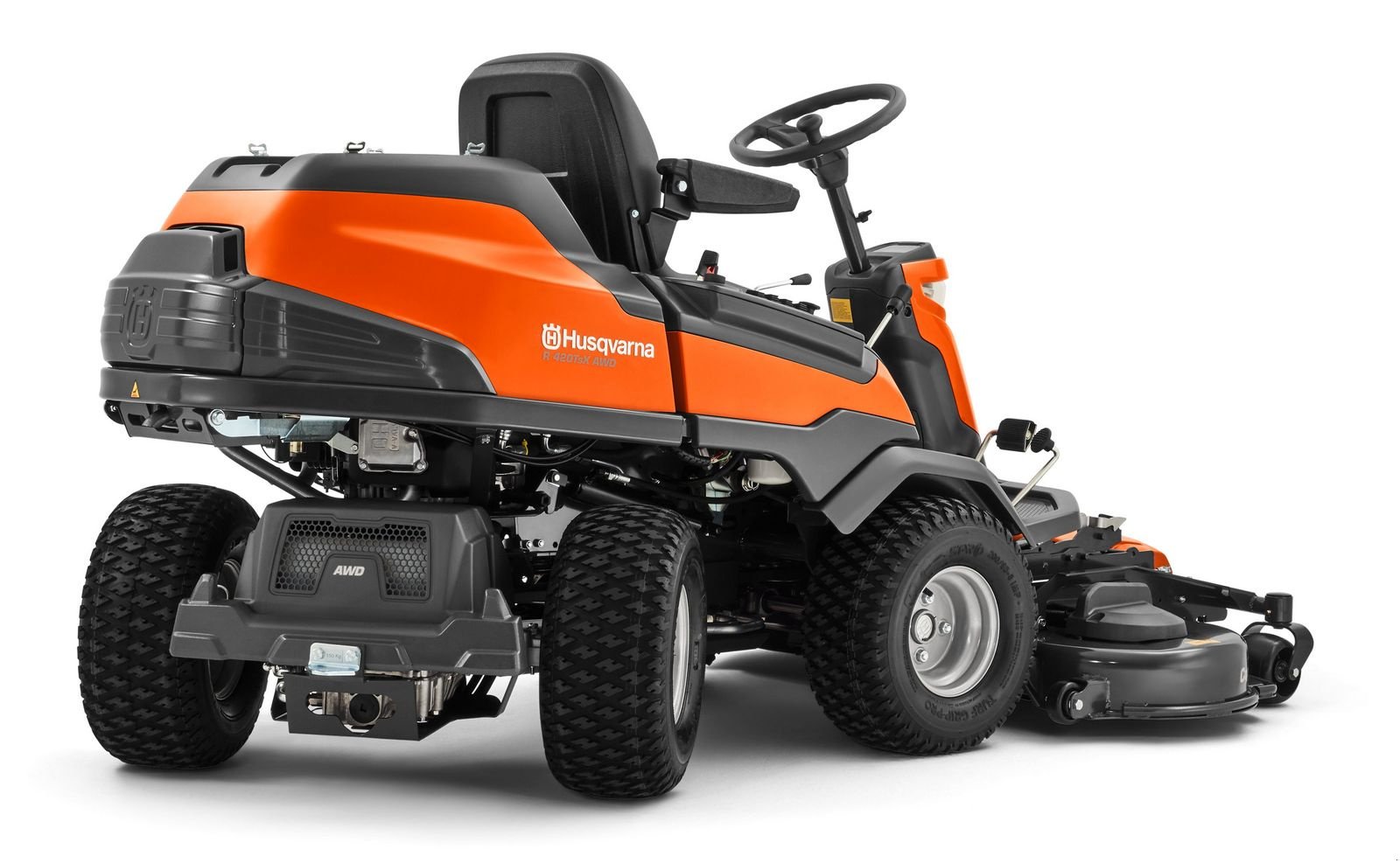 Rasentraktor des Typs Husqvarna Husqvarna Rider R420TsX AWD 112cm, Neumaschine in Bergheim (Bild 2)