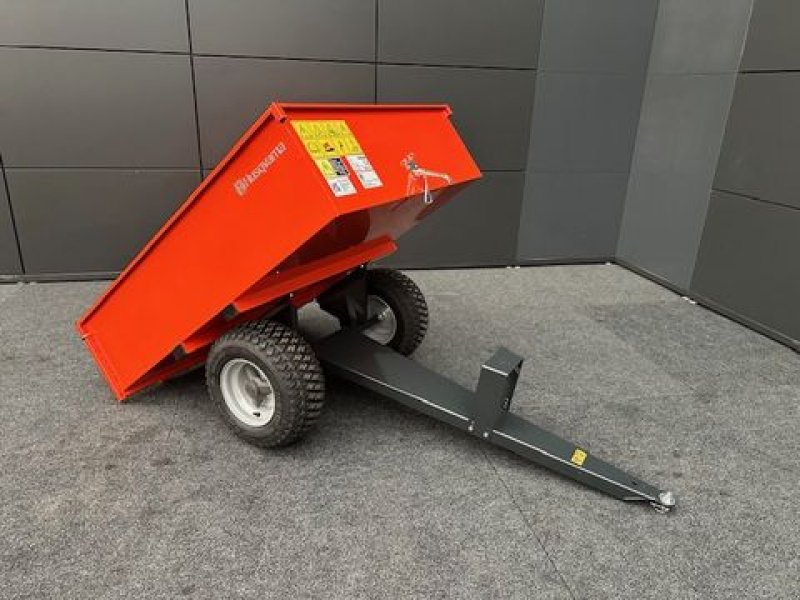 Rasentraktor des Typs Husqvarna kippbarer Anhänger, 225kg Traglast, Neumaschine in Tamsweg (Bild 13)