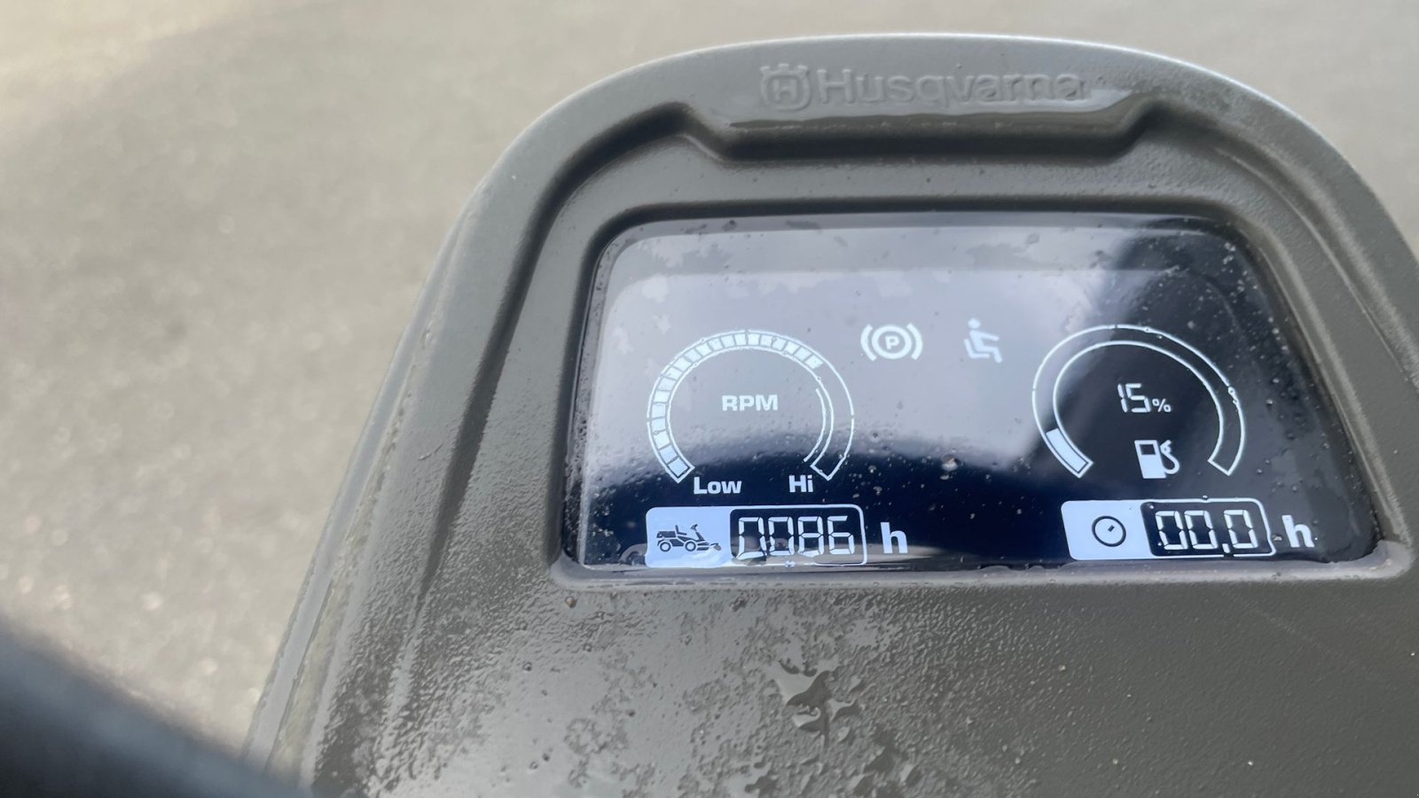 Rasentraktor des Typs Husqvarna P524X Efi, Gebrauchtmaschine in Holstebro (Bild 6)