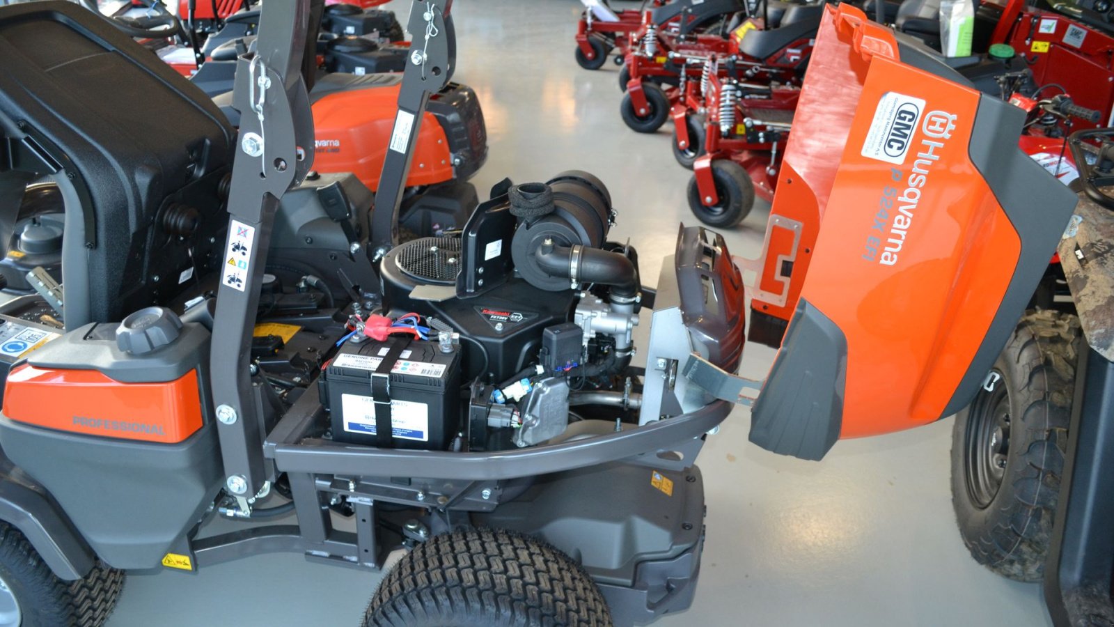 Rasentraktor del tipo Husqvarna P524X Efi, Gebrauchtmaschine en Glamsbjerg (Imagen 13)