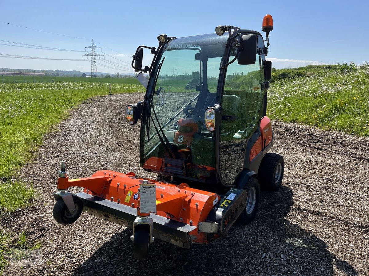 Rasentraktor tipa Husqvarna P525 D mit Kabine und Schleglmäher, Gebrauchtmaschine u Burgkirchen (Slika 5)