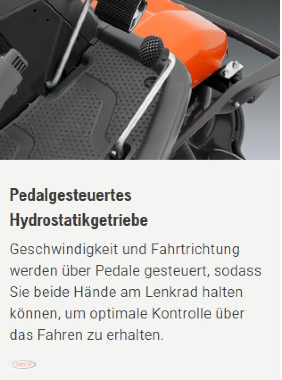 Rasentraktor a típus Husqvarna R214C, Neumaschine ekkor: Trochtelfingen (Kép 4)