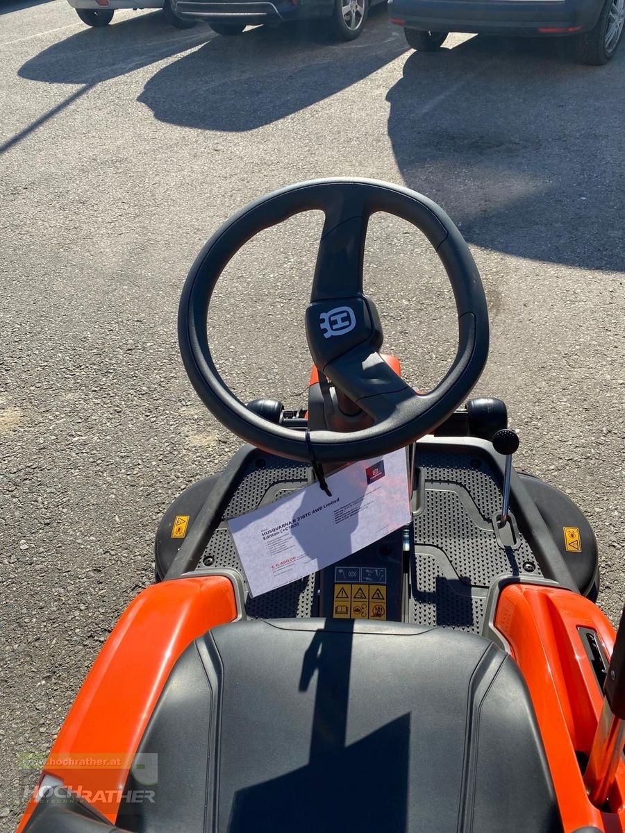 Rasentraktor des Typs Husqvarna R216 TC AWD Limited Edition, Neumaschine in Kronstorf (Bild 7)