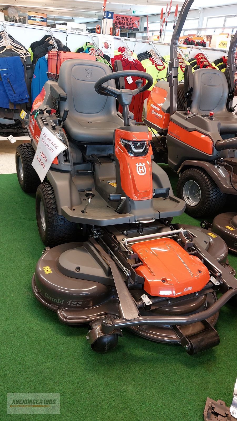 Rasentraktor typu Husqvarna R420TsX AWD, Neumaschine v Altenfelden (Obrázek 1)