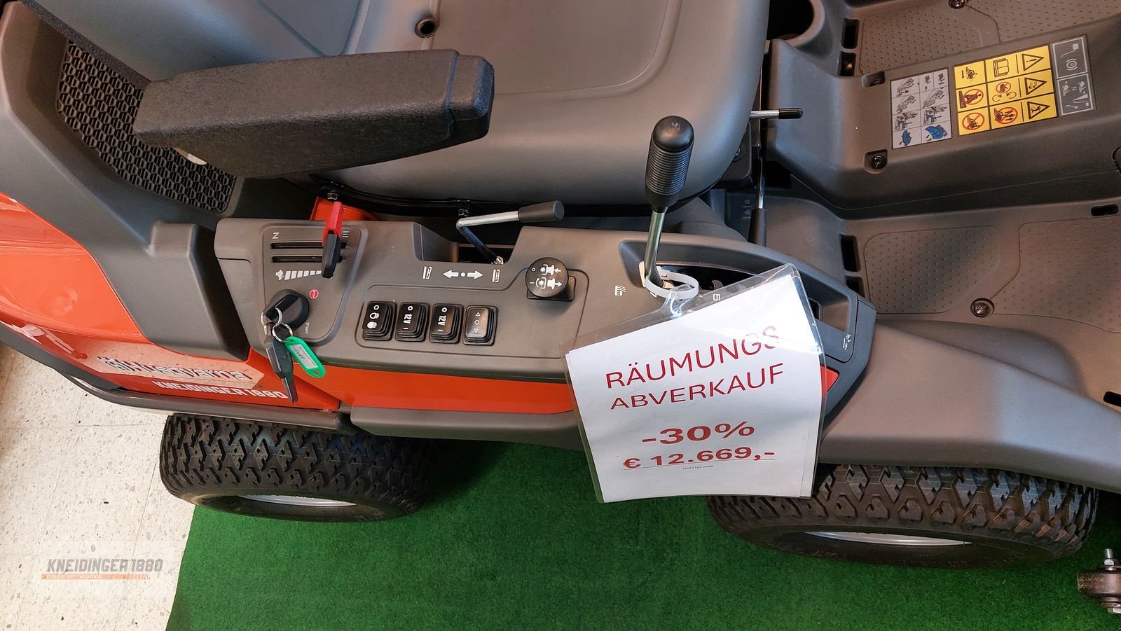 Rasentraktor typu Husqvarna R420TsX AWD, Neumaschine v Altenfelden (Obrázek 3)