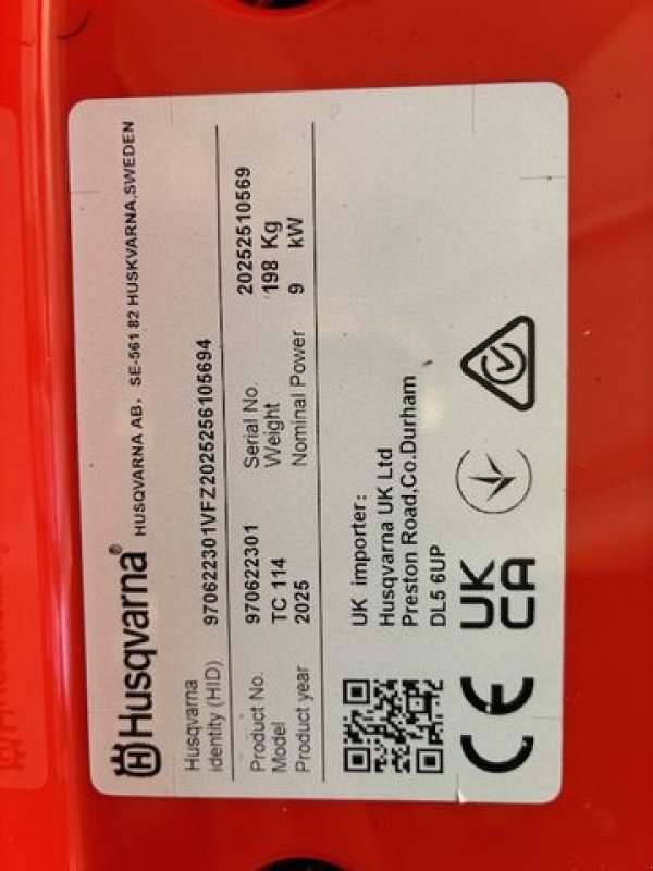 Rasentraktor of the type Husqvarna Rasentraktor TC 114, Neumaschine in Göpfritz (Picture 7)