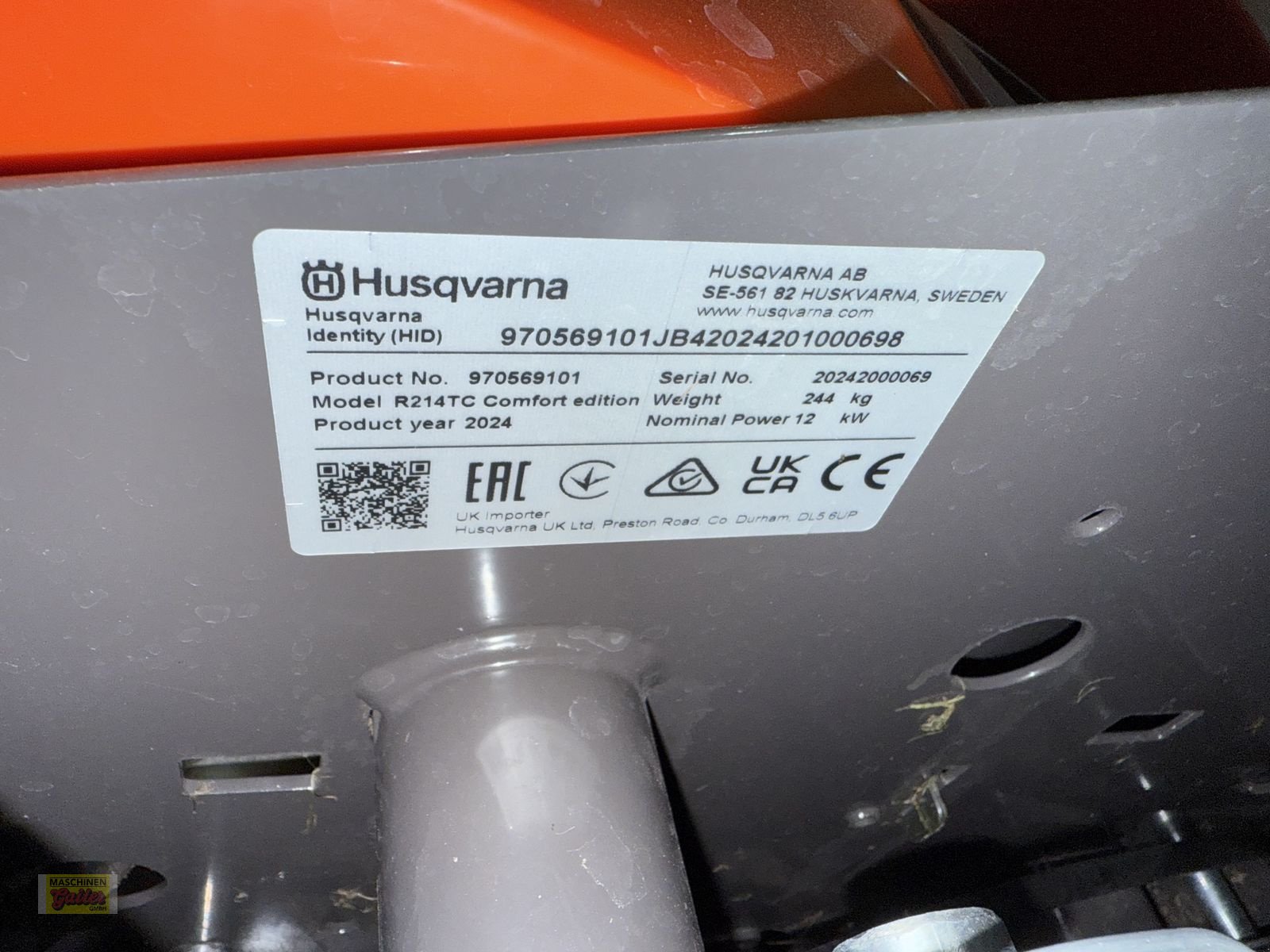 Rasentraktor typu Husqvarna Rider 214 TC Comfort edition, Gebrauchtmaschine v Kötschach (Obrázek 4)