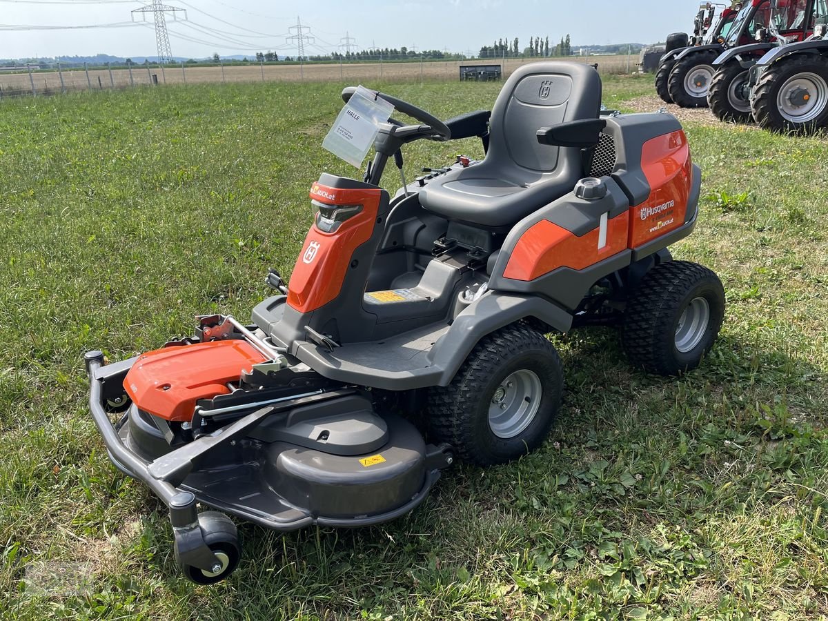 Rasentraktor tip Husqvarna Rider 418TsX AWD inkl. Mähdeck, Neumaschine in Burgkirchen (Poză 17)