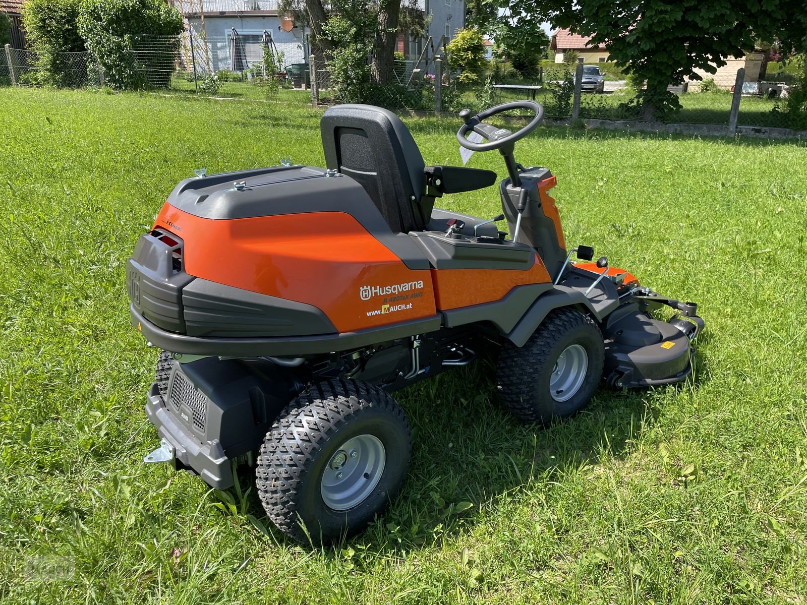 Rasentraktor typu Husqvarna Rider 420TsX AWD inkl. Mähdeck NEU, Neumaschine w Burgkirchen (Zdjęcie 14)