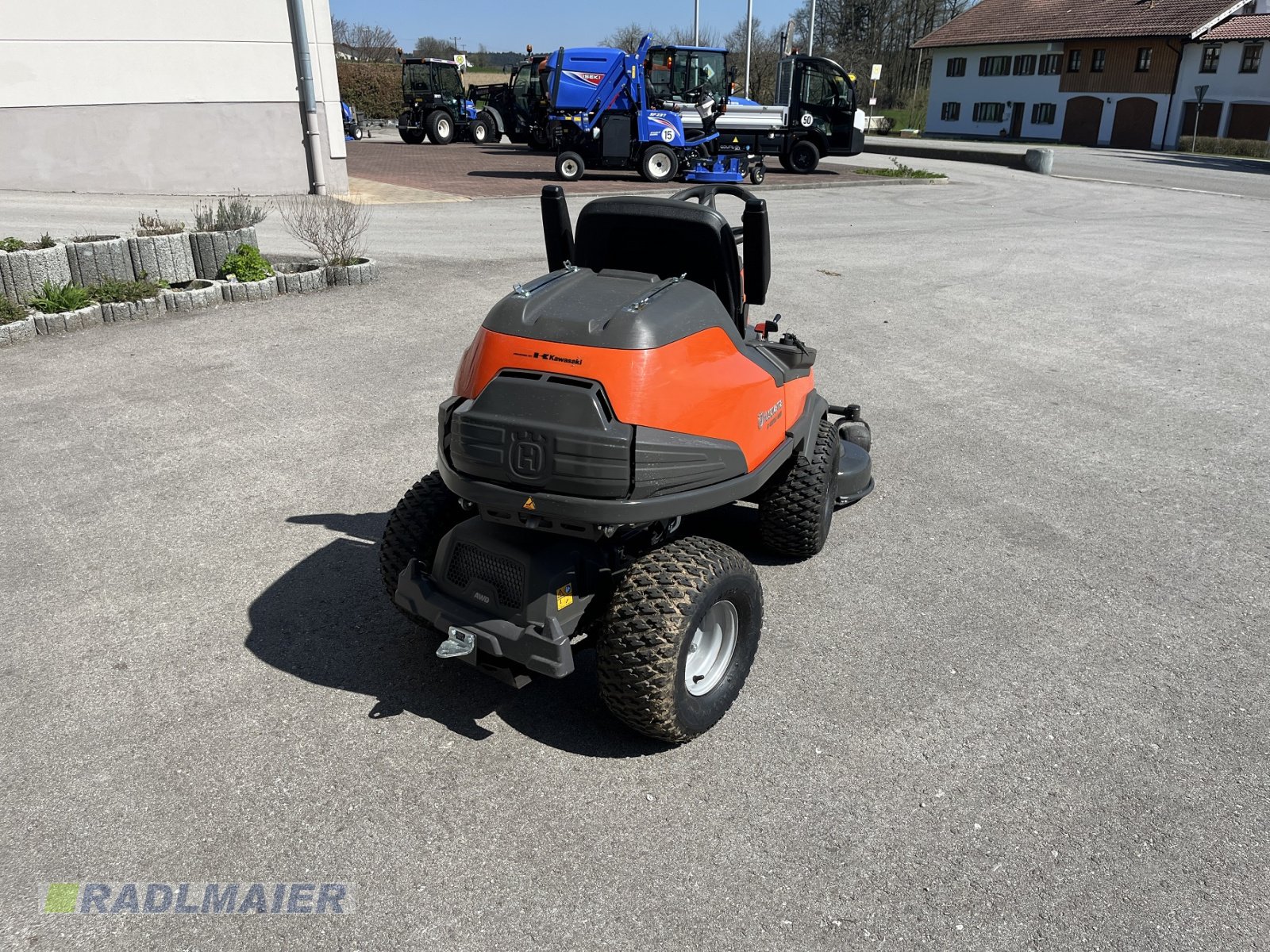 Rasentraktor typu Husqvarna Rider 420TsX AWD, Gebrauchtmaschine w Babensham (Zdjęcie 4)